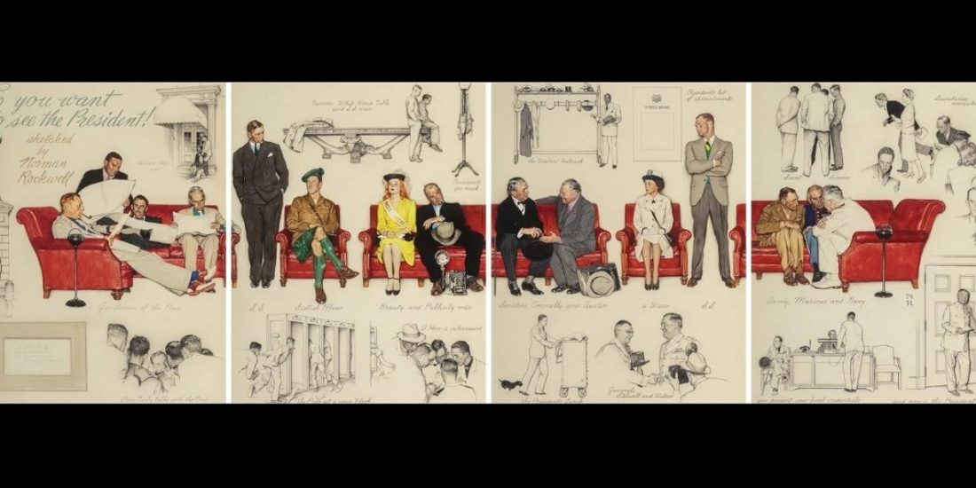 Norman Rockwell și controversata comandă pentru Casa Albă Norman Rockwell și controversata comandă pentru Casa Albă