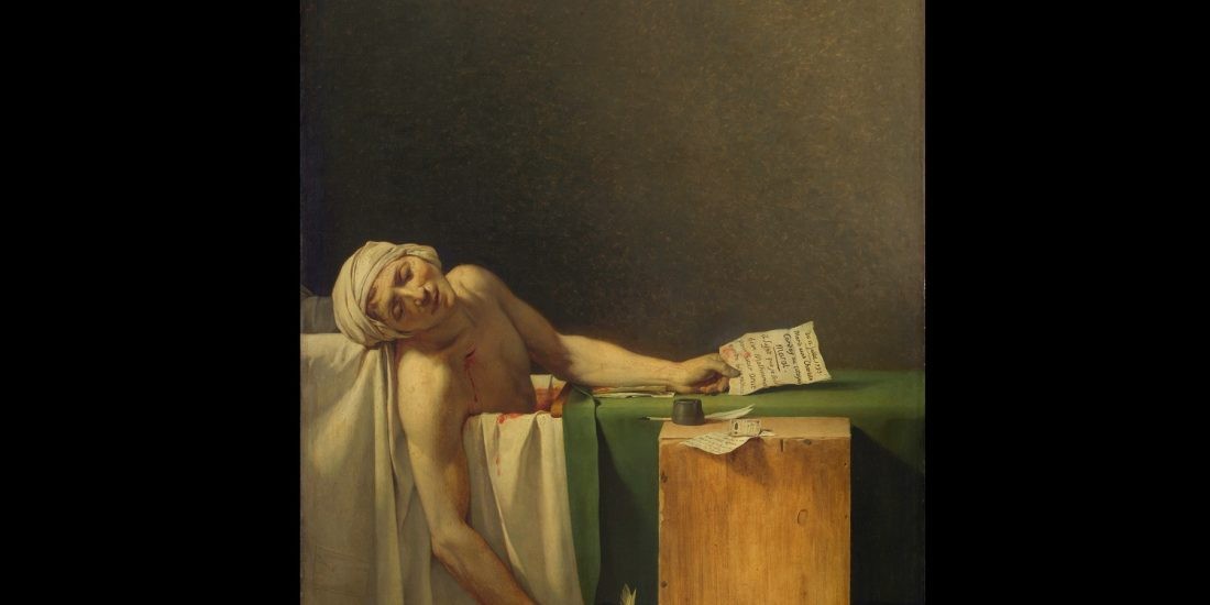 Moartea lui Marat – Indicii ascunse în capodopera din 1793 inspirată de o crimă reală Moartea lui Marat – Indicii ascunse în capodopera din 1793 inspirată de o crimă reală