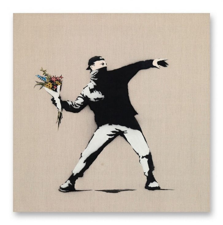 Love is in the Air, Banksy