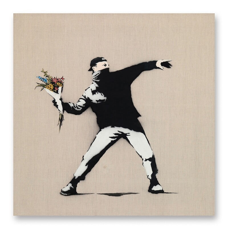 Love is in the Air, Banksy