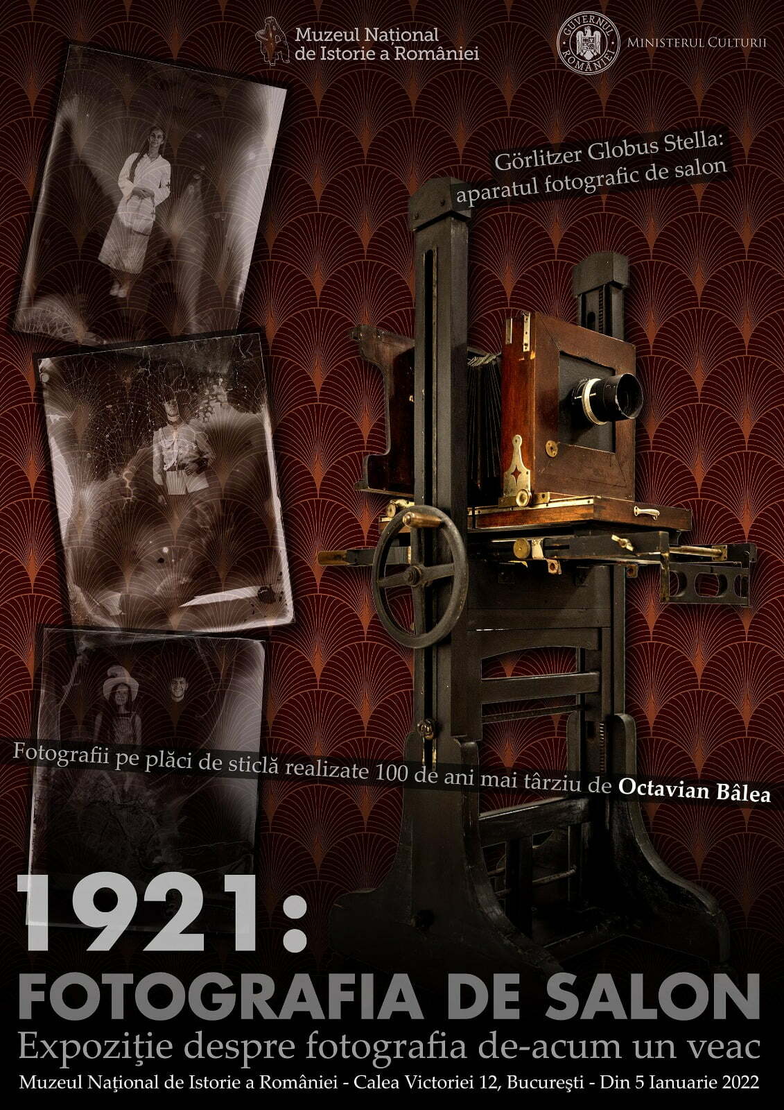 “1921: Fotografia de salon. Expoziție despre fotografia de-acum un veac”, la Muzeul Național de Istorie a României