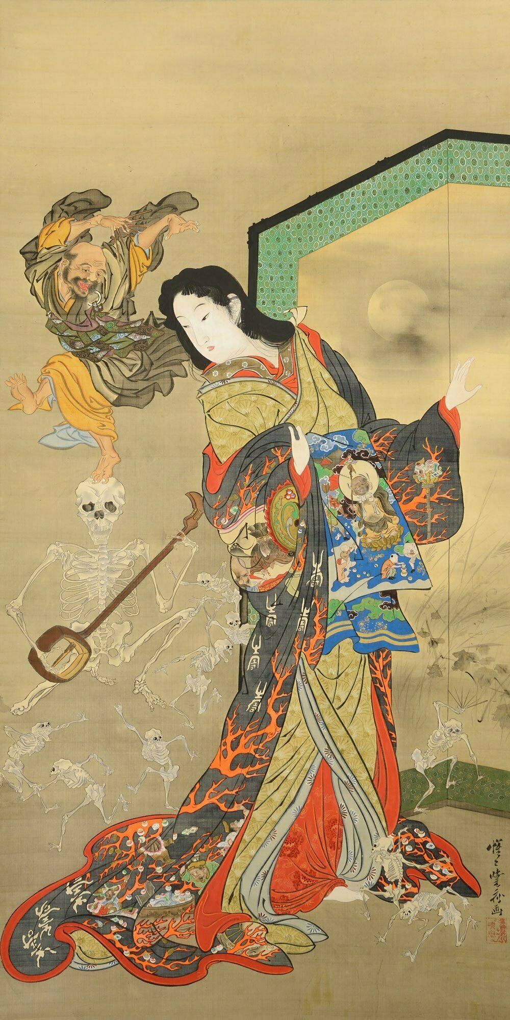 Lucrări de Kawanabe Kyōsai, unele în premieră în Marea Britanie, expuse la Royal Academy, din 19 martie