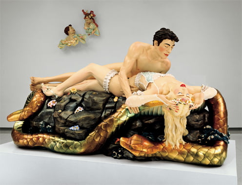 Artistul Michael Hayden susține că Jeff Koons a însușit o sculptură a sa pentru o serie din 1989