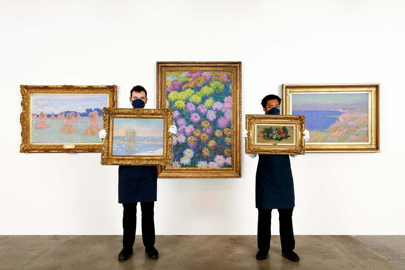 Cinci pânze remarcabile de Claude Monet vor fi licitate în martie la Londra