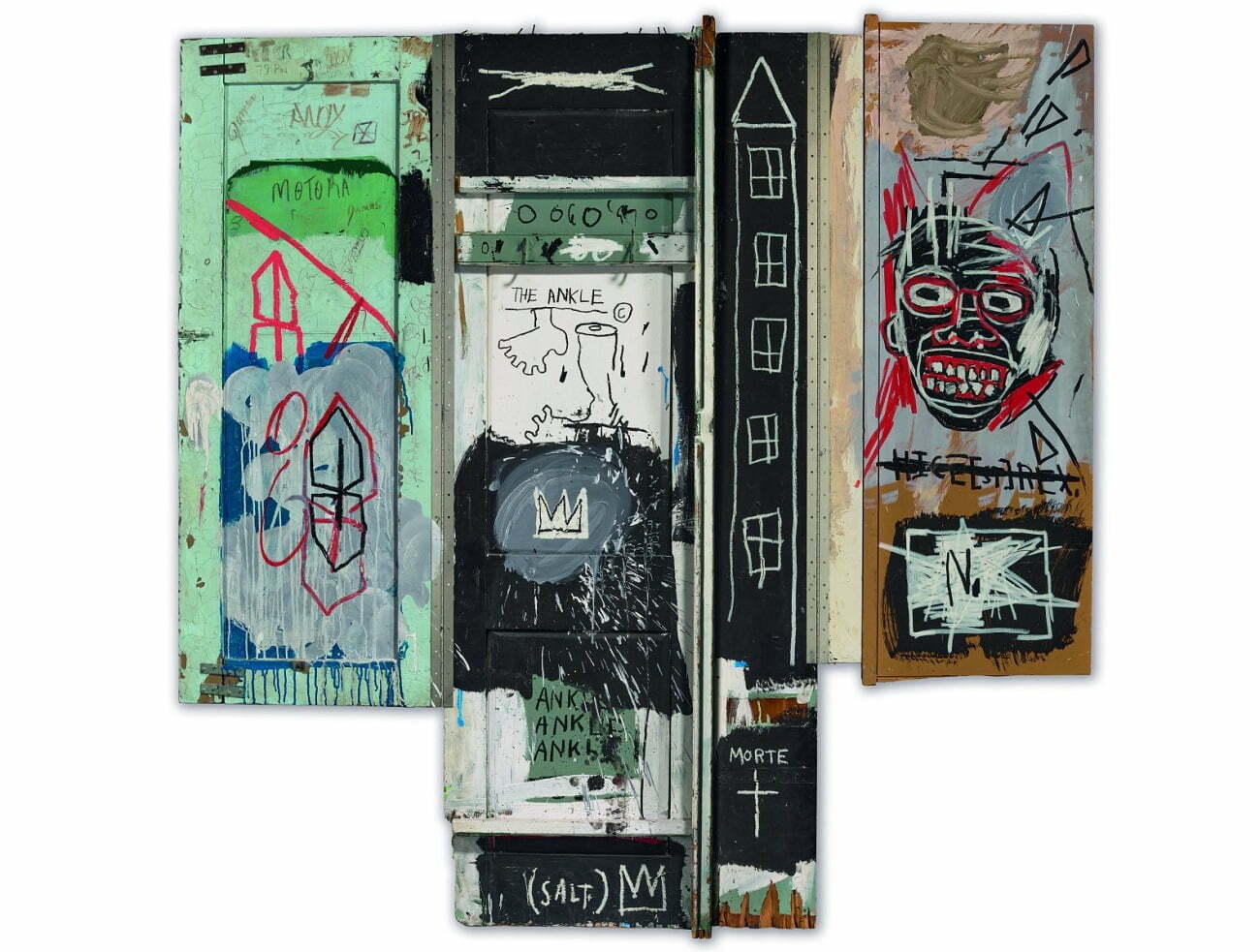 Triptic de Basquiat, în premieră la licitație