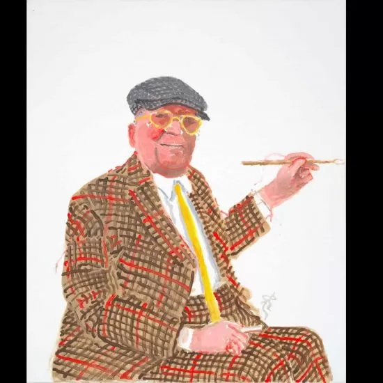 autoportret hockney 2021