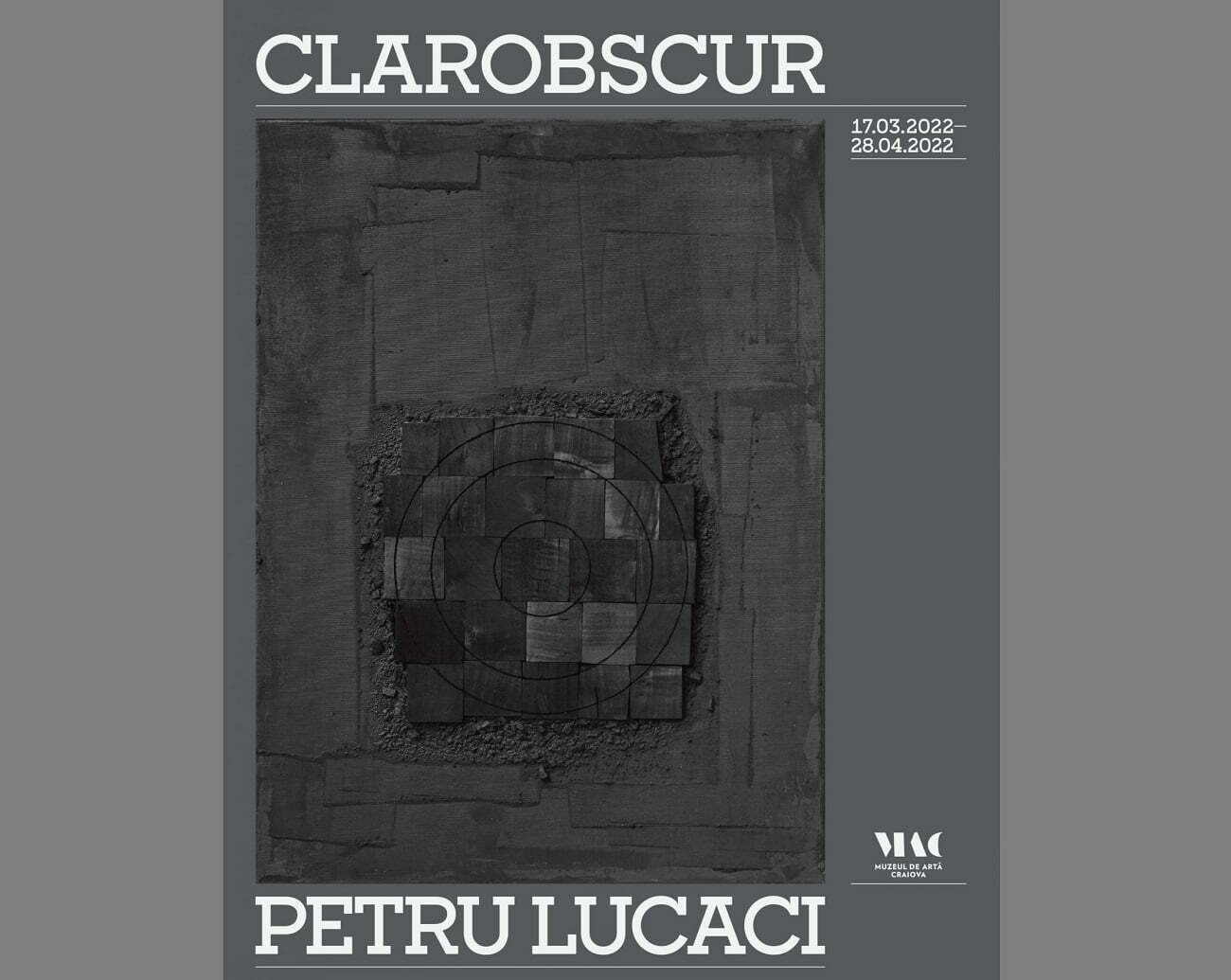 Expoziţia „Clarobscur”, de Petru Lucaci – la Muzeul de Artă Craiova