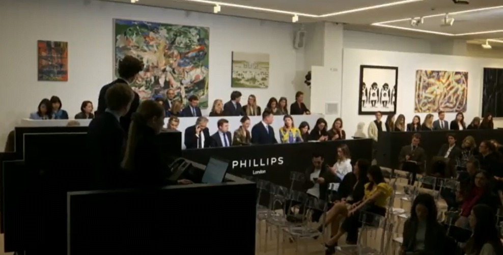 David Hockney, Cecily Brown și Nicolas Party, vedetele licitației de artă modernă și contemporană a Phillips