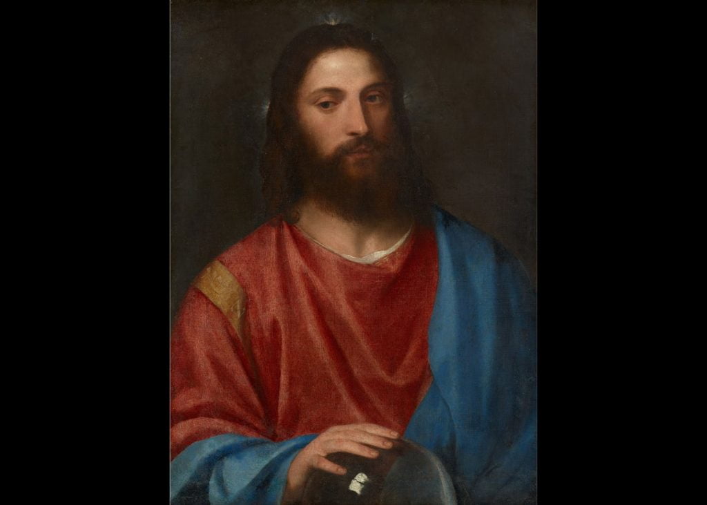 christ with an orb