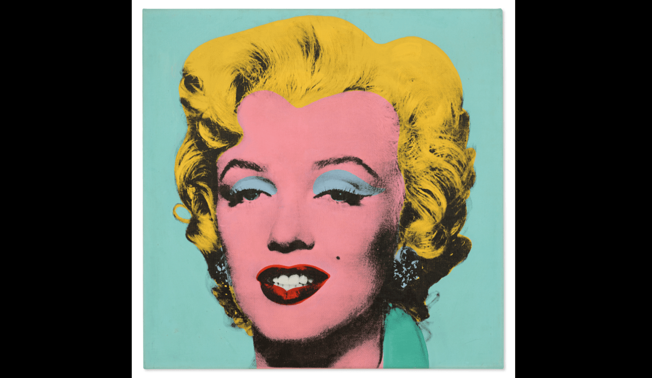 Portretul „Shot Sage Blue Marilyn” al lui Andy Warhol, record de licitație