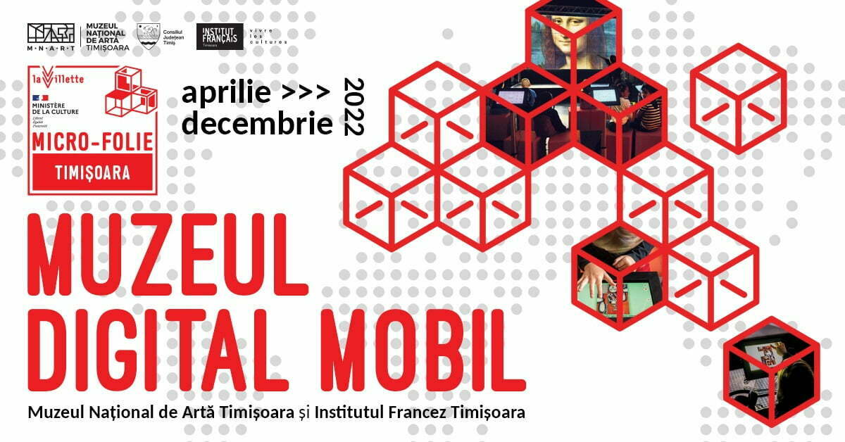 Capodopere din 12 muzee și instituții culturale franceze, în muzeul digital mobil Micro-Folie găzduit de MNArT