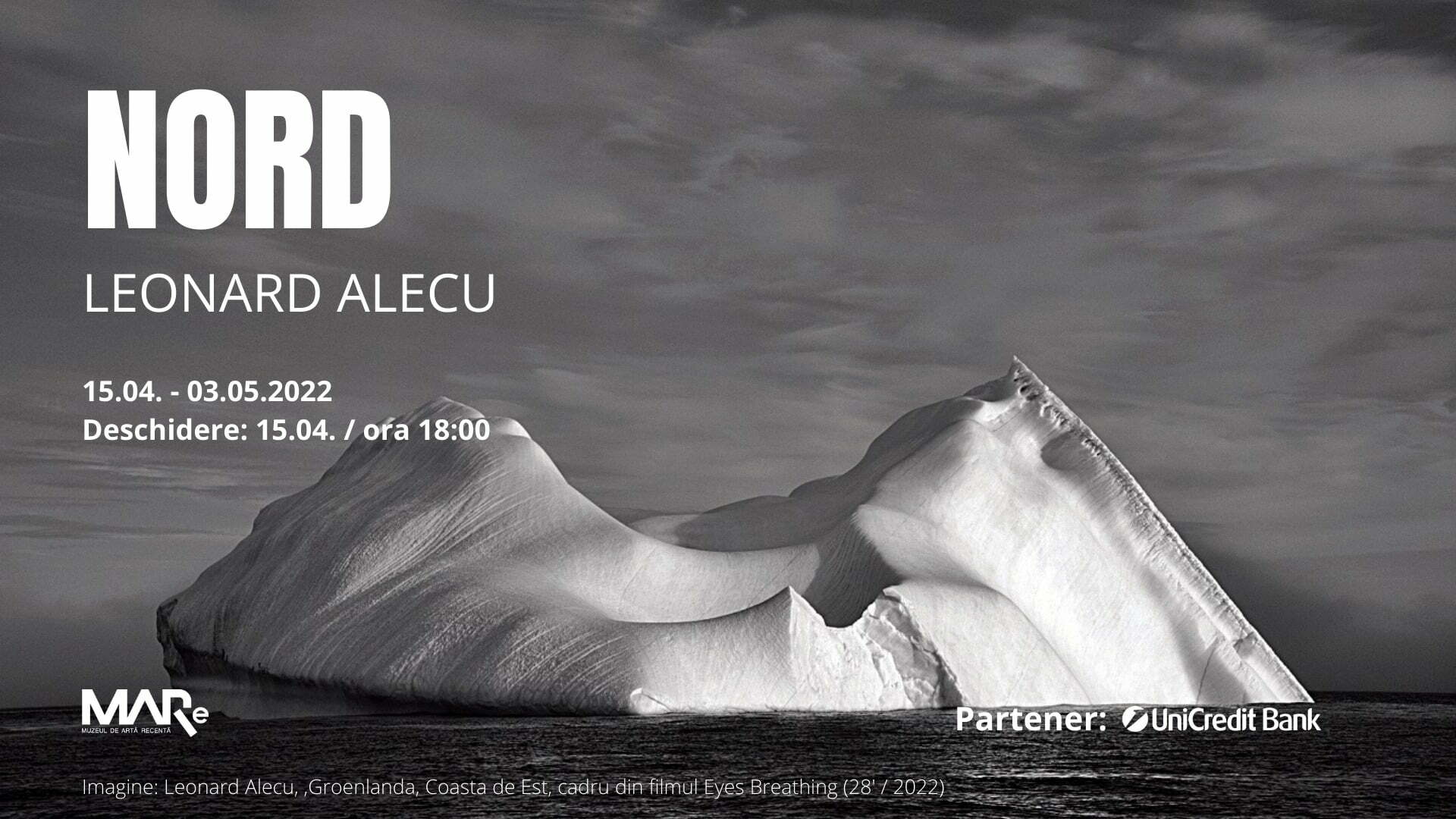 Expoziţia „Nord” a lui Leonard Alecu va fi vernisată pe 15 aprilie, la Muzeul de Artă Recentă