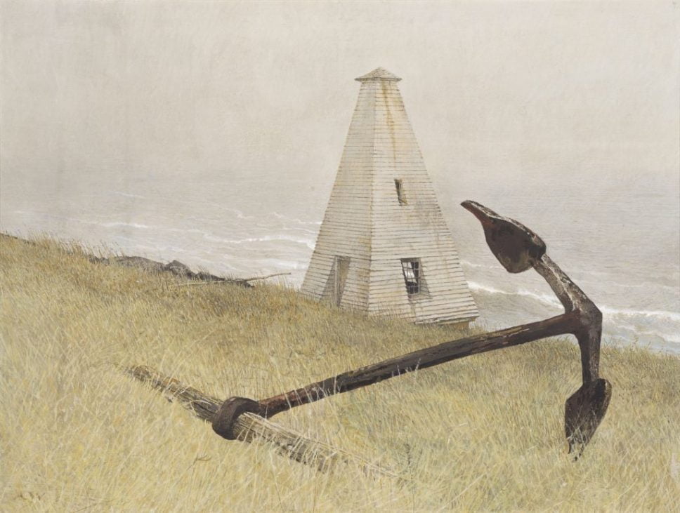 sea running (1978), collection of the wyeth foundation for american art © 2022 andrew wyeth, artist rights society (ars)