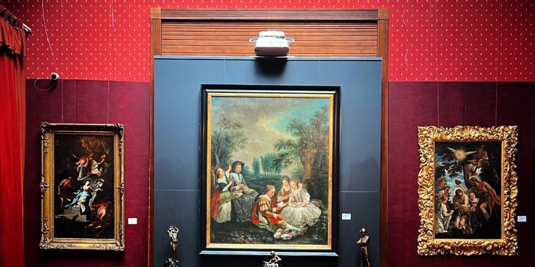 Opere de mari dimensiuni realizate în manieră Veronese, Rubens, Teniers și Boucher, pentru prima dată în licitație publică în România