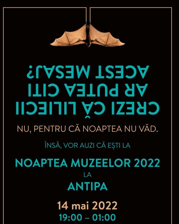 noaptea muzeelor, antipa 2022