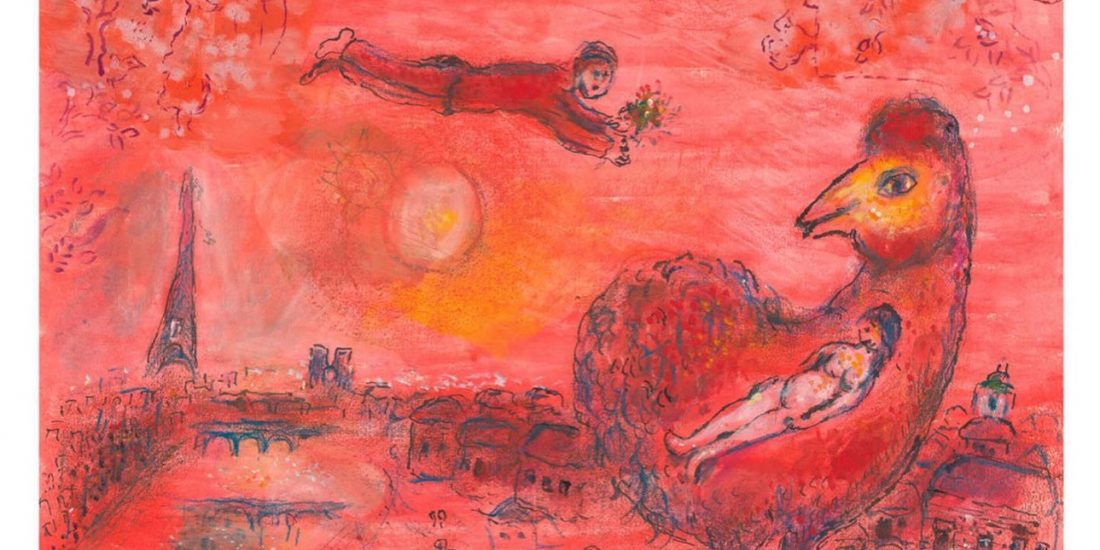 Opere de Chagall niciodată expuse, prezentate la Paris – FOTO