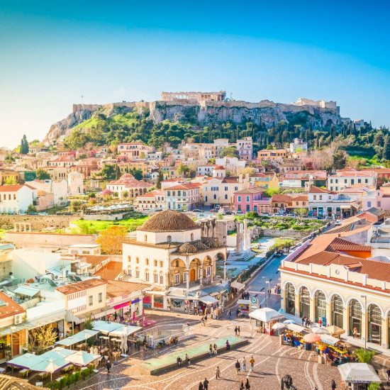 skyline,of,athenth,with,moanstiraki,square,and,acropolis,hill,,athens