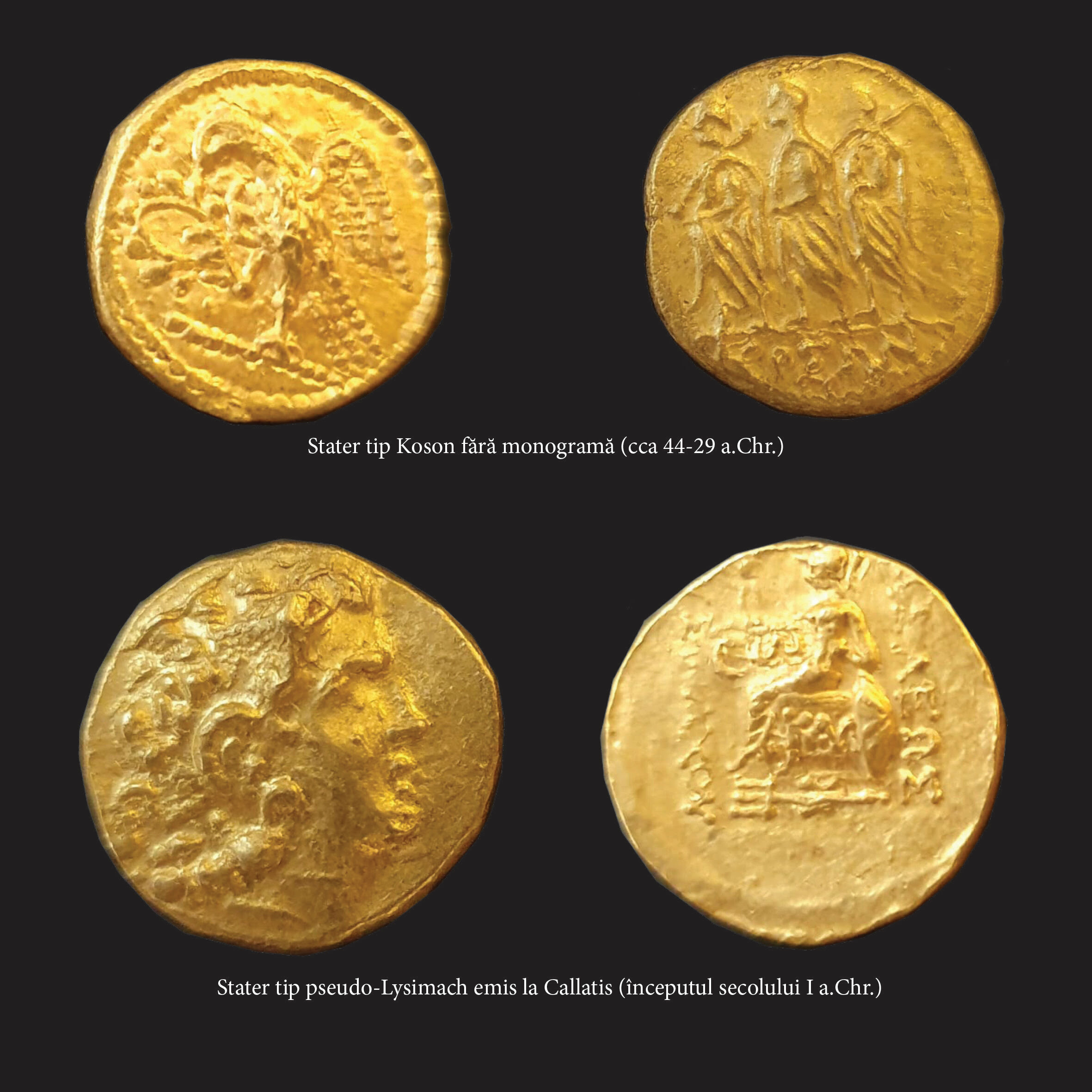 Două monede dacice de aur recuperate din Marea Britanie vor fi aduse la Muzeul Naţional de Istorie a României