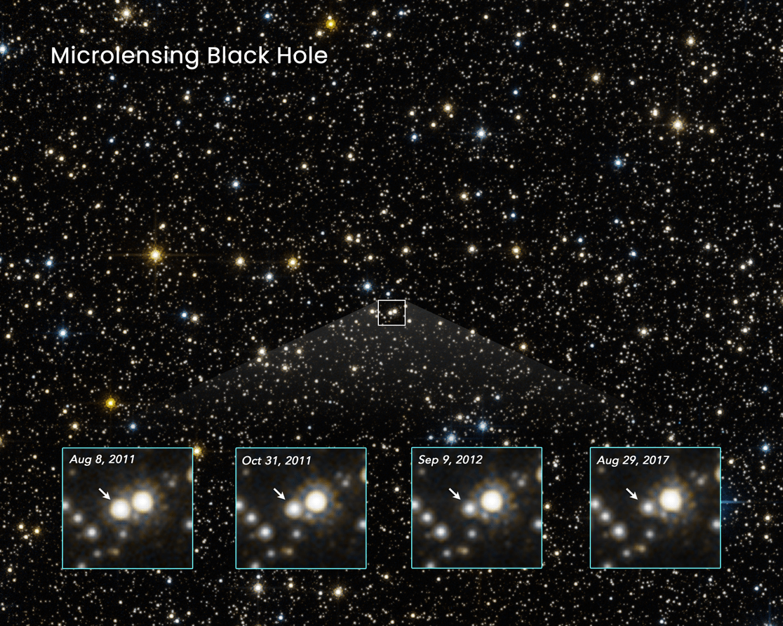 Telescopul Hubble a surprins imaginea „fantomei” unei stele care se deplasează în Calea Lactee