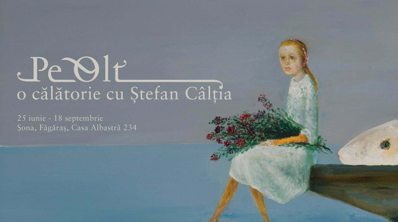 Lucrare-cheie de Ștefan Câlția, în expoziție la Casa Albastră din Șona