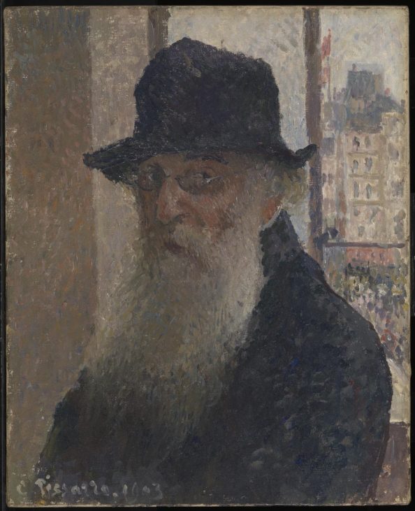 self portrait 1903 by camille pissarro 1830 1903