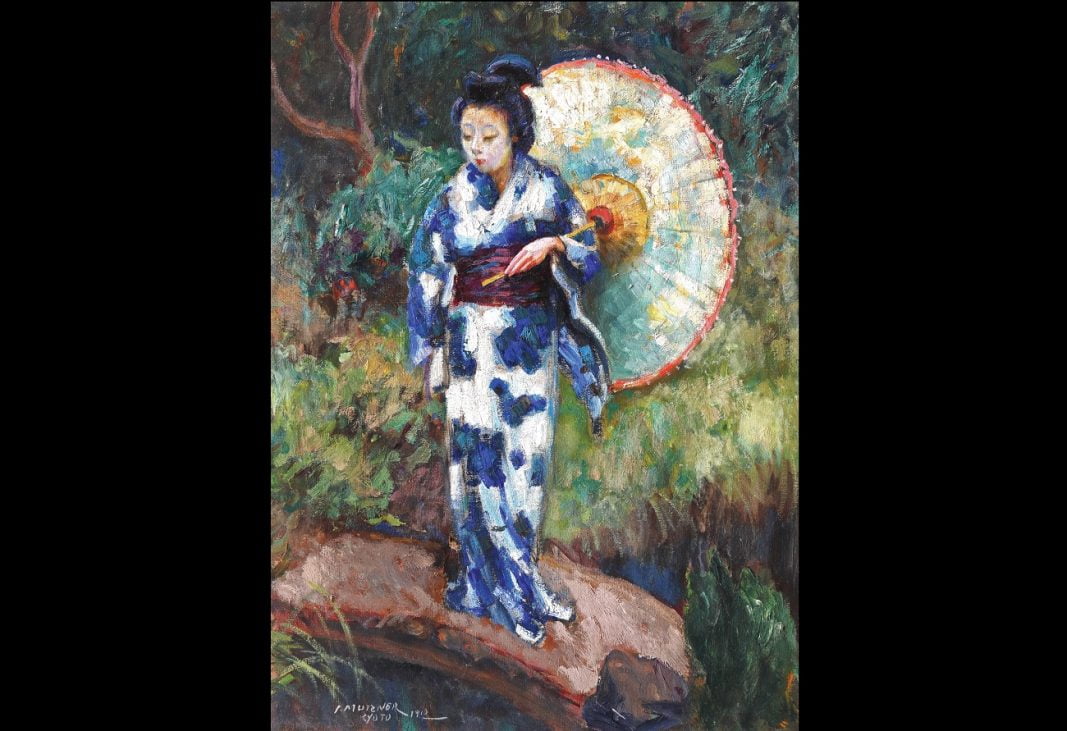 kimonoul albastru, mutzner