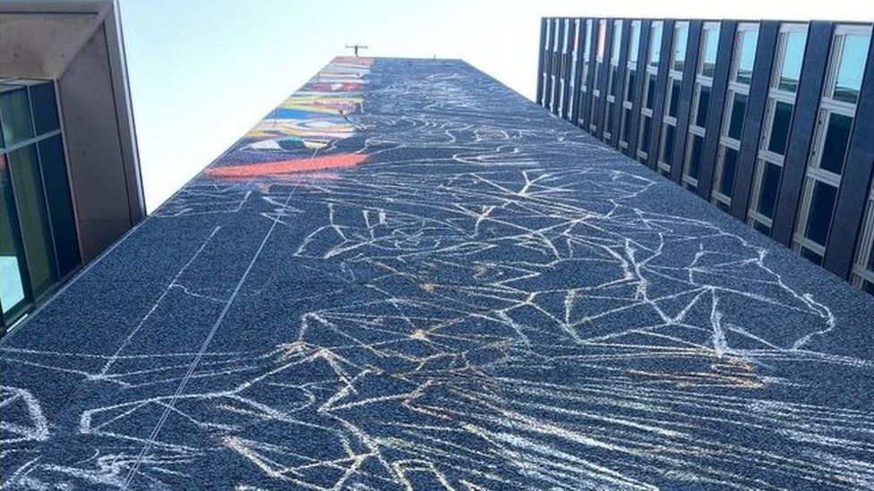 Cel mai înalt desen mural din Europa