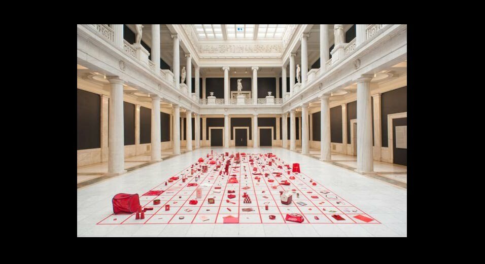 alison knowles celebration red carnegie museum of art 2016