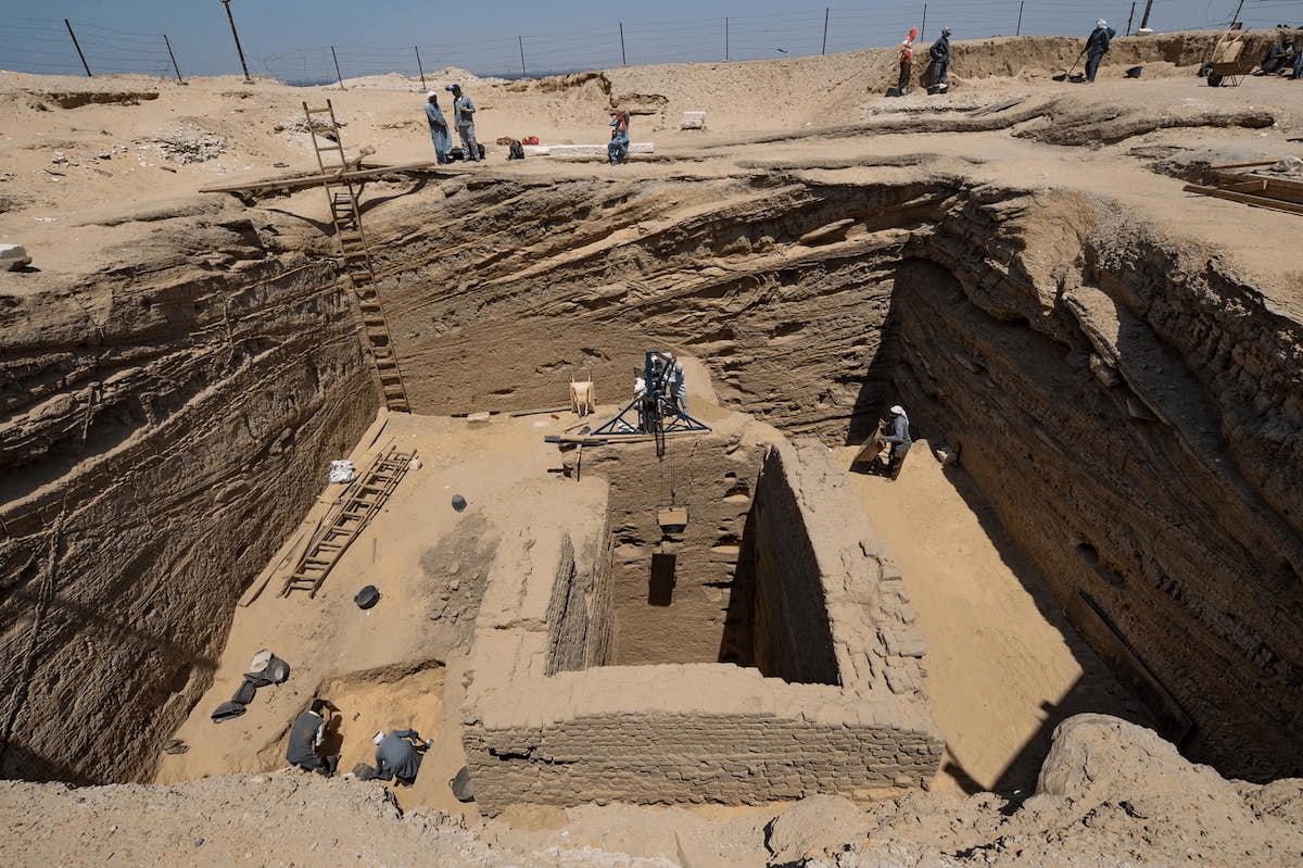 Mormântul unui general, vechi de 2.500 de ani, a fost descoperit în Egipt, lângă Giza