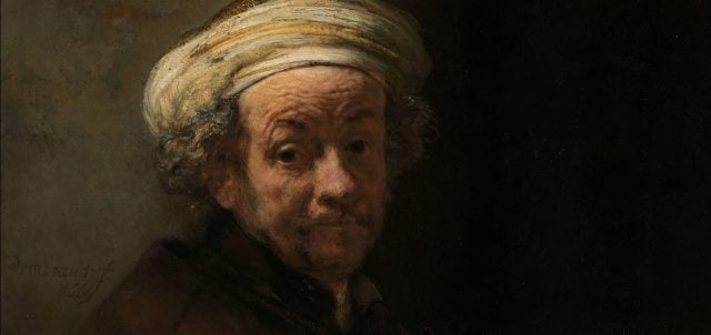 autoportret rembrandt