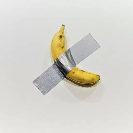 comedian banana maurizio cattelan