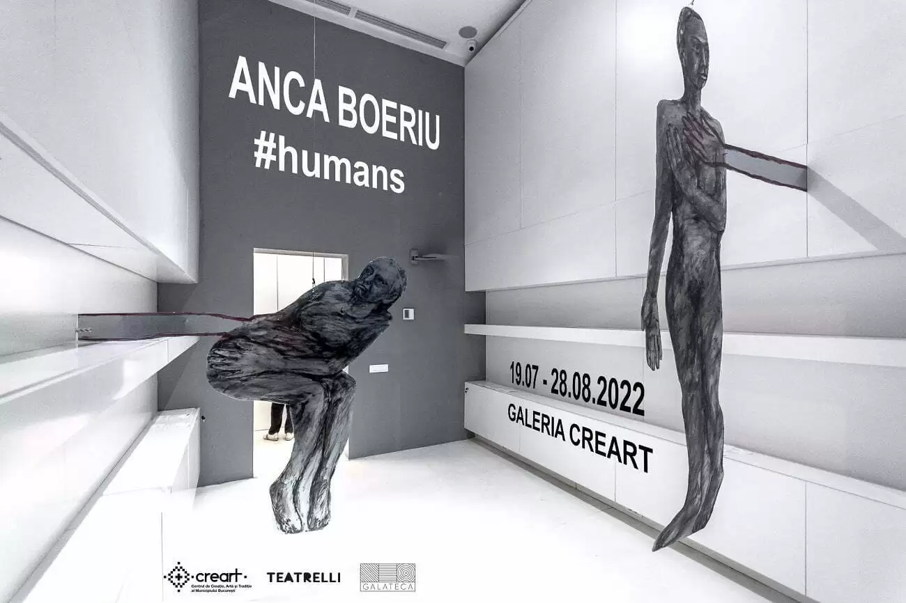 #humans, o nouă expoziție în București a artistei Anca Boeriu