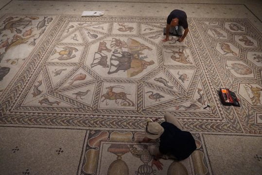 mozaic roman
