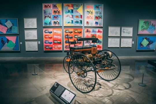 1886 benz patent motorwagen warhol expozitie
