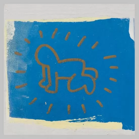 keith haring, mural, curatorial