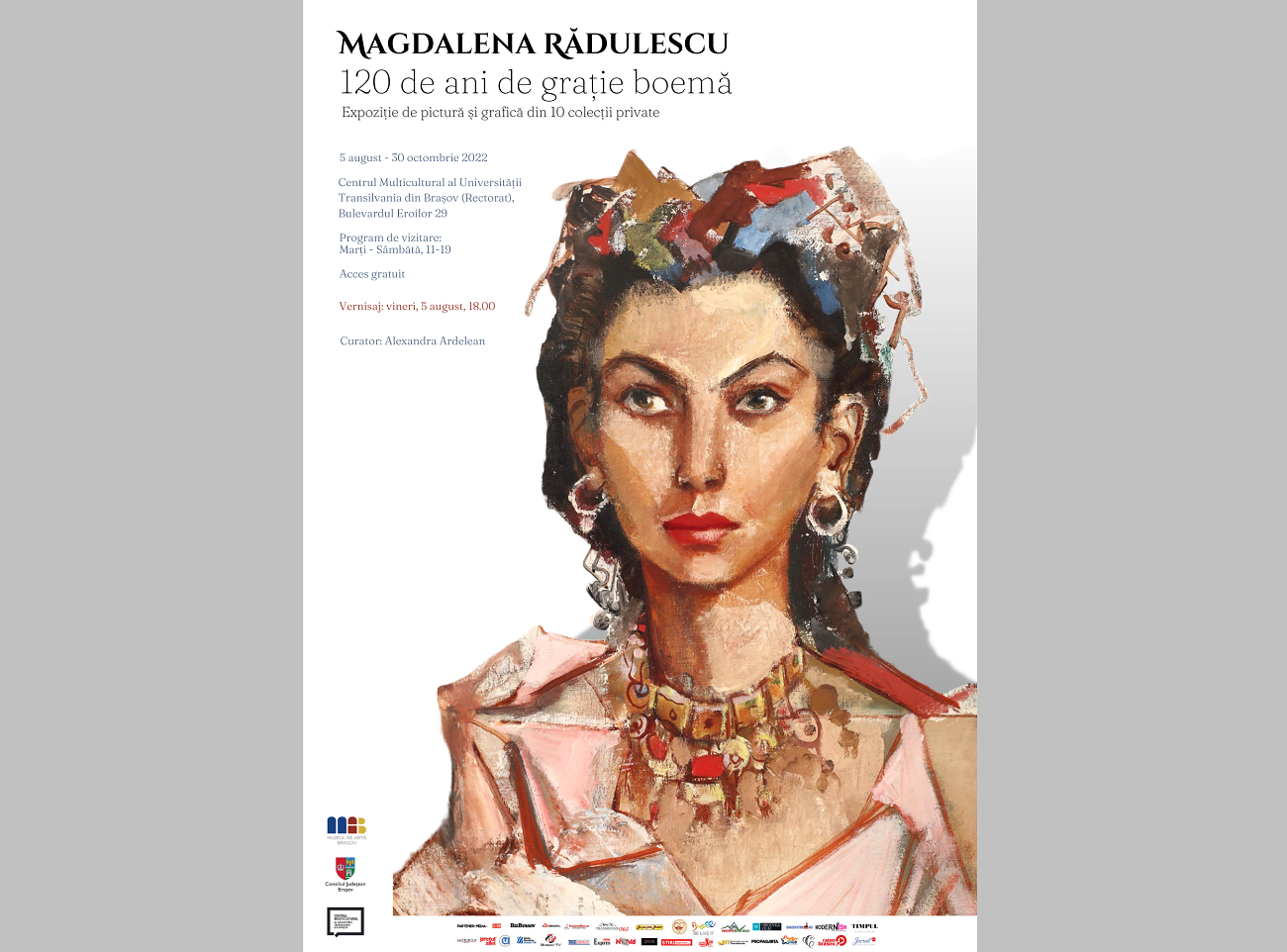 Expoziție Magdalena Rădulescu, la 120 de la nașterea artistei