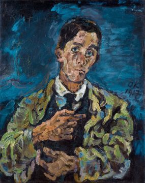 oskar kokoschka. un fauve a vienne autoportrait selbstbildnis 1917