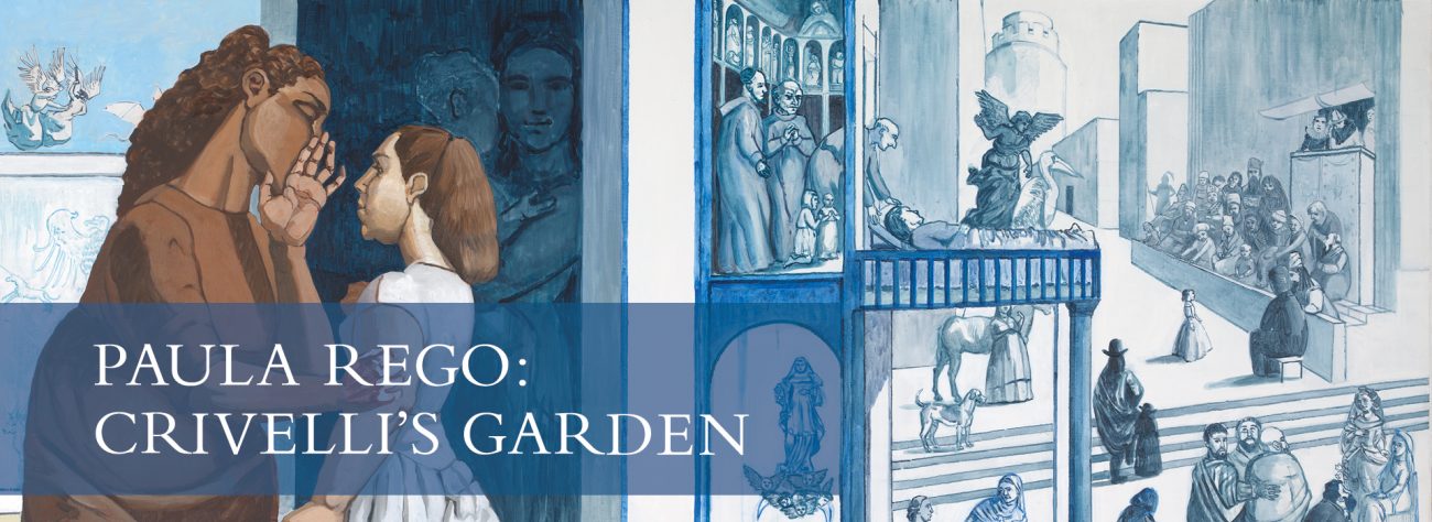 paula rego, crivelli's garden, afiş, national gallery, curatorial
