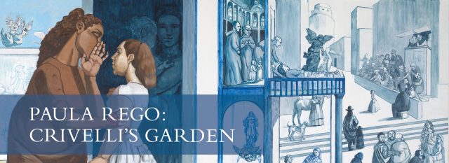 paula rego, crivelli's garden, afiş, national gallery, curatorial