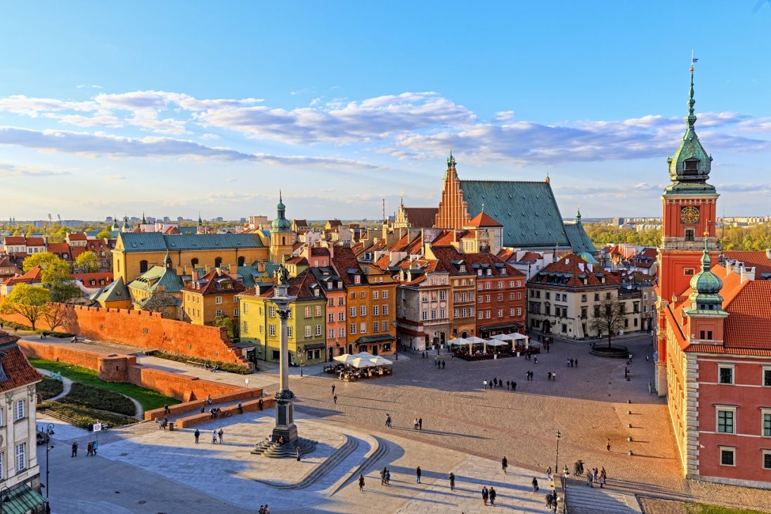 top,view,of,the,old,city,in,warsaw.,hdr,