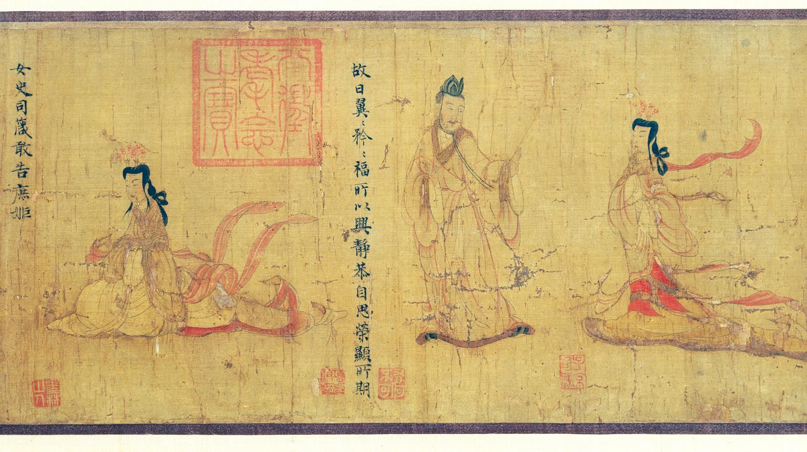 Un pergament rar considerat o capodoperă în China – prezentat la British Museum