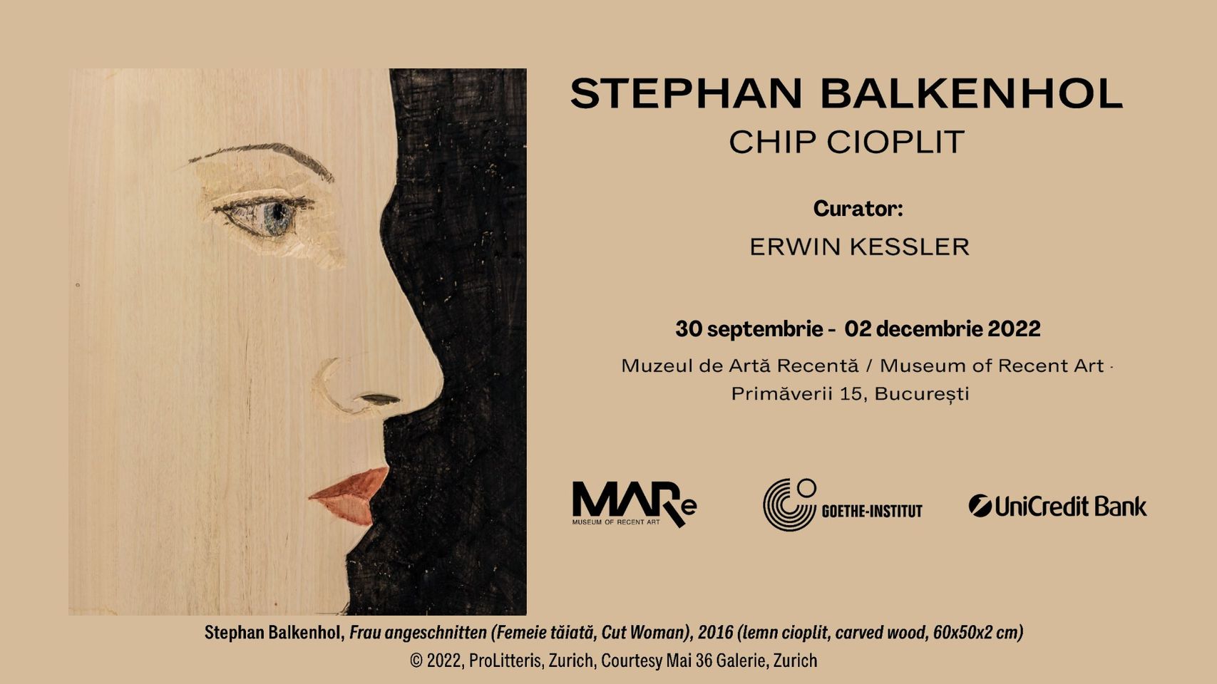 Expoziţia „Chip cioplit”, de Stephan Balkenhol, prezentată la MARe