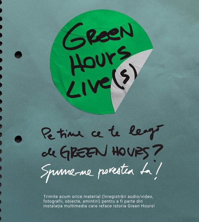 green hours live(s) call pentru arhiva, curatorial