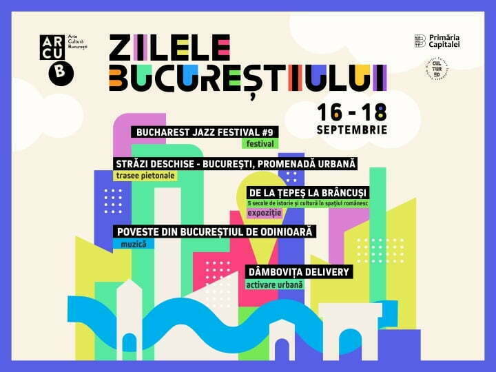 Zilele Bucureștiului – Trasee pietonale, concerte, expoziții și proiecte comunitare