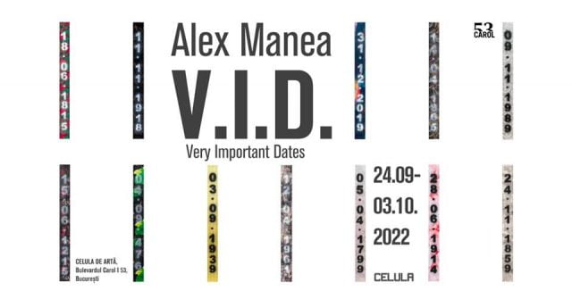 alex manea vid, expozitie