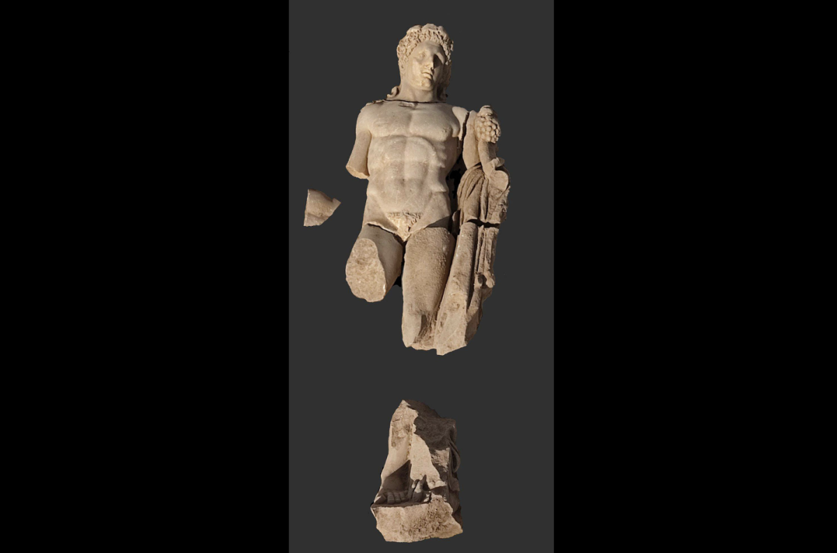 Fragmente ale unei statui a lui Hercule veche de două milenii, descoperite în Grecia