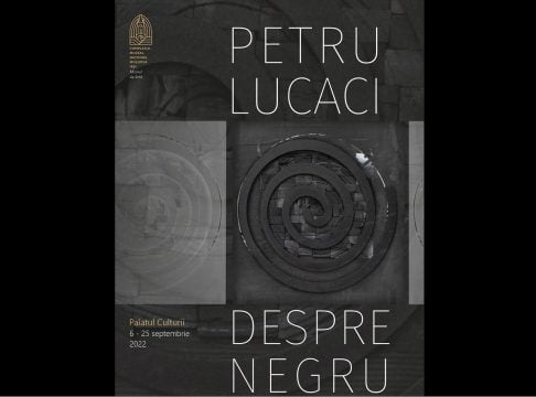 petru lucaci, despre negru, expo, curatorial