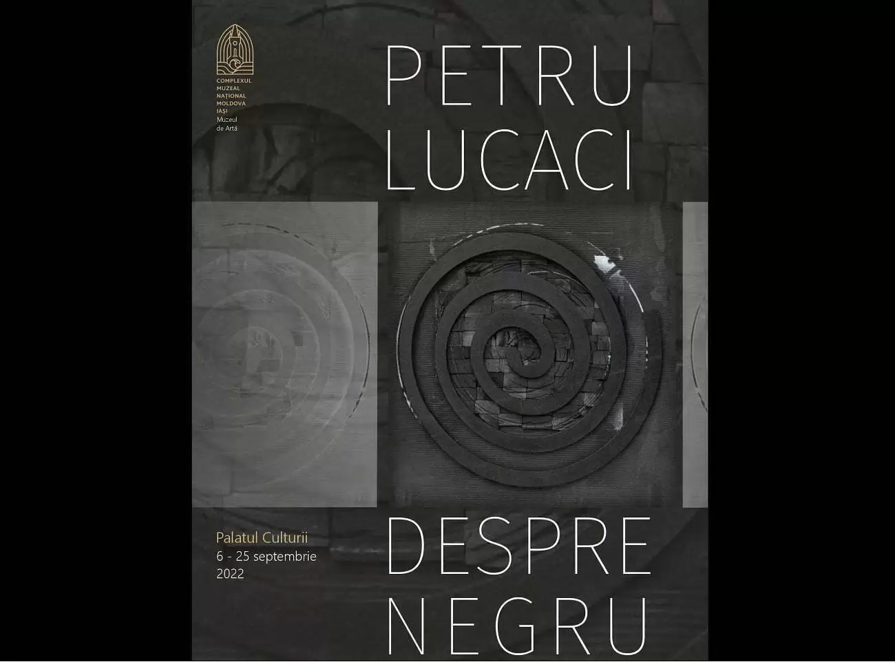 Artistul plastic Petru Lucaci, președintele UAP, expune la Palatul Culturii din Iași