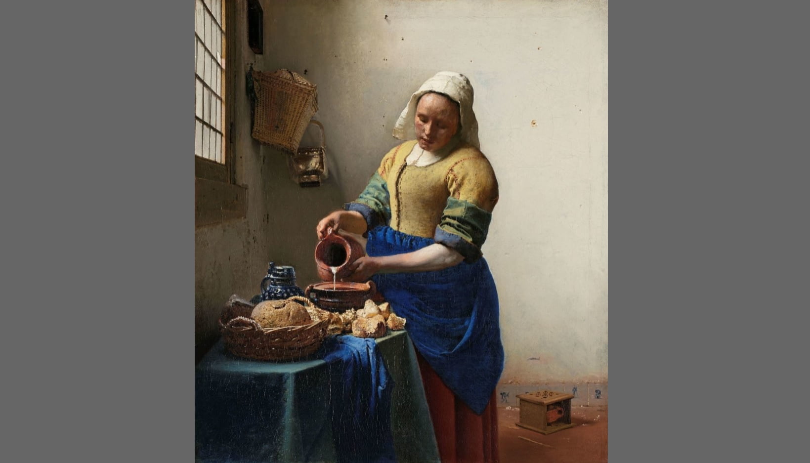 Rijksmuseum prezintă noi descoperiri „uluitoare” sub stratul de bază al picturii „The Milkmaid” de Vermeer