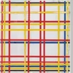 new york city i 1941 piet mondrian